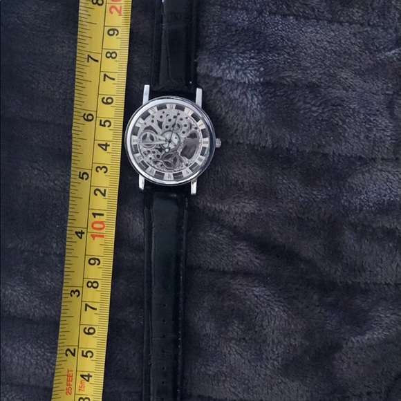 Mens "Steampunk" Skeleton Watch - Picture 4 of 6